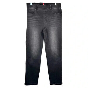 Spanx Size Large Jeans Stretch Compression Figure Flattering Black